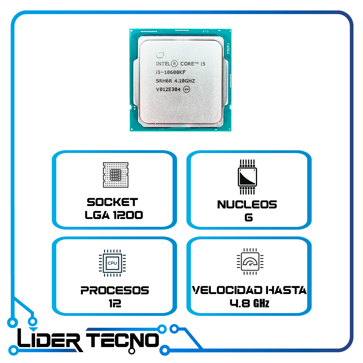 Cpu Intel Core I5 10600kf S1200 10ma
